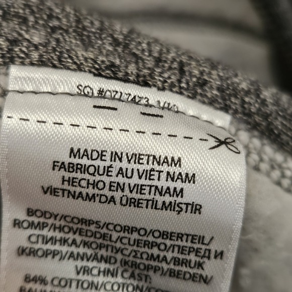 Polo Ralph Lauren Mens Gray Zip Up Hoodie Thermal Lining Hood 2XLarge - Picture 12 of 16